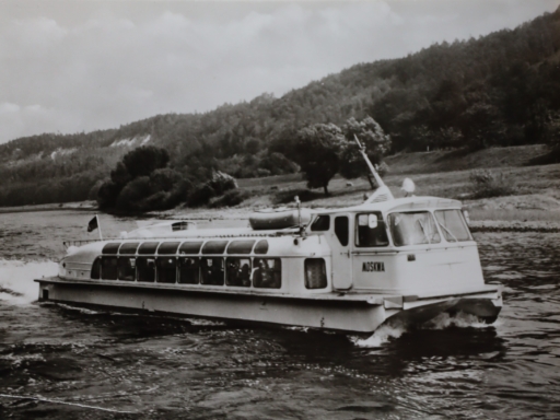 Moskwa Ein Turbinenschiff aus der Sowjetunion mit dem Namen
